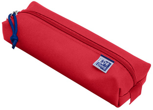 Oxford Schlamper-Etui, Polyester, rechteckig, klein, rot