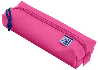 Oxford Schlamper-Etui, Polyester, rechteckig, klein, rosa