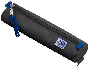 Oxford Schlamper-Rolle, Polyester, rund, klein, schwarz