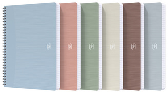 Oxford Office Spiralbuch My Rec'Up, A5, liniert, sortiert