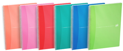 Oxford Office Spiralbuch "My Colours", DIN A4, liniert