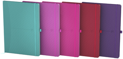 Oxford Notizbuch "Signature", B5, kariert, leuchtende Farben