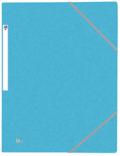 Oxford Eckspannermappe Top File+, DIN A4, hellblau