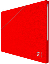 HAMELIN ELBA Eckspannermappe Alpina, DIN A4, Karton, rot aus 0,5 mm glänzendem 