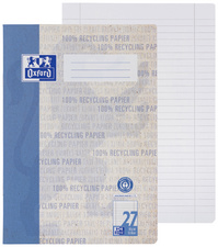 Oxford Schulheft "Recycling", DIN A4, 16 Blatt, Lineatur 27