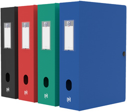 Oxford Sammelbox Memphis, Füllhöhe: 100 mm, sortiert Klassik