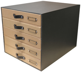 Oxford Ablagemodul "Savana", DIN A4+, aus Karton, natur