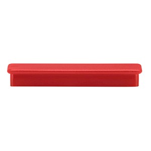 10 Magnete rot 2,8 x 5,5 x 0,75 cm