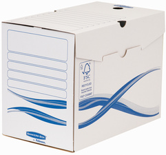 Fellowes BANKERS BOX Basic Archiv-Schachtel, blau, (B)200 mm