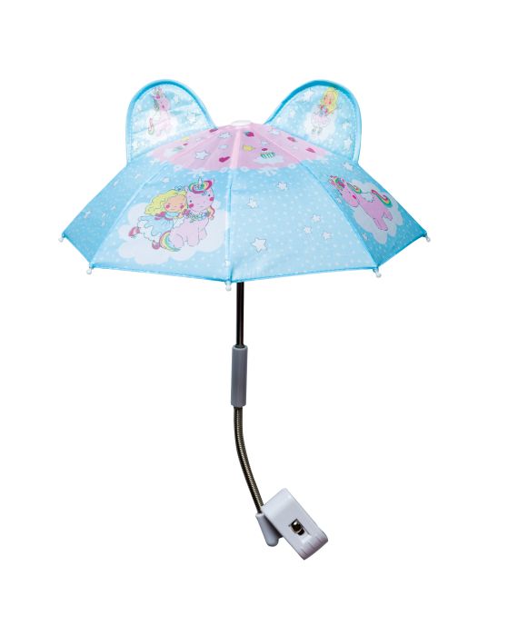 Puppen-Sonnenschirm für Puppenwagen Einh
