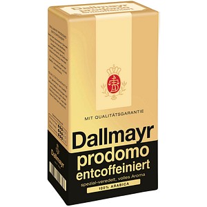 Dallmayr prodomo entcoffeiniert Kaffee, gemahlen 500,0 g