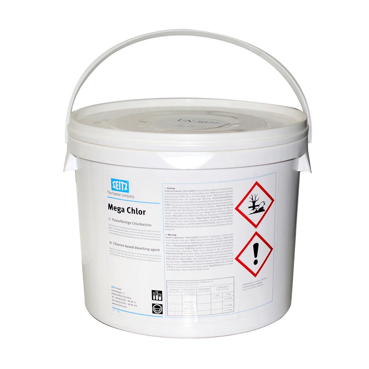 Mega Chlor | 3 kg Pulverförmige Chlorbleiche