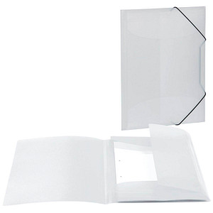 3 HERMA Sammelmappen DIN A4 weiß transparent