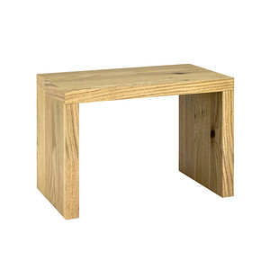 HAKU Möbel Beistelltisch Holz eiche 50,0 x 30,0 x 35,0 cm