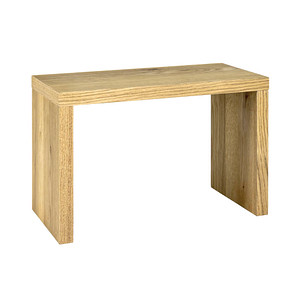 HAKU Möbel Beistelltisch Holz eiche 60,0 x 30,0 x 40,0 cm