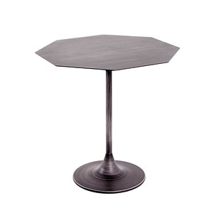 HAKU Möbel Beistelltisch Metall schwarz 45,0 x 45,0 x 47,0 cm