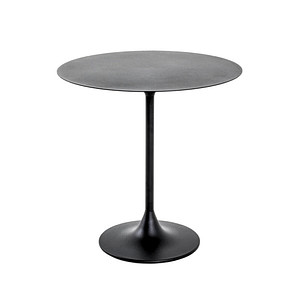 HAKU Möbel Beistelltisch Metall schwarz 45,0 x 45,0 x 45,0 cm