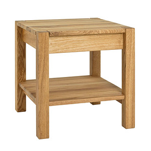 HAKU Möbel Beistelltisch Holz eiche 43,0 x 43,0 x 45,0 cm