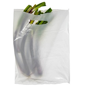 2.000 VP Tragetaschen weiß 25,0 x 35,0 cm