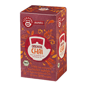 TEEKANNE ORGANICS. ORIENTAL CHAI Bio-Tee 20 Portionen