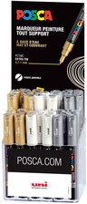 POSCA Pigmentmarker PC-1MC, 36er Display