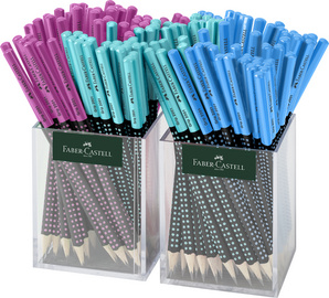 FABER-CASTELL Bleistift GRIP 2001 TWO TONE, im Köcher