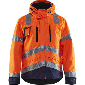 BLAKLÄDER® unisex Regenjacke 4837 orange Größe 3XL