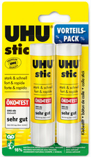 UHU Klebestift stic, lösemittelfrei, 2 x 21 g Vorteilspack UHU Klebestift stic, lösemittelfrei, 2 x 21 g Vorteilspack