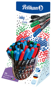 PELIKAN Tintenschreiber Inky 273 Display 50 Stk. sortiert