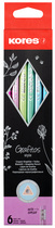 Kores Bleistift "Grafitos Style", Härtegrad: HB, dreieckig