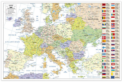 QUO VADIS Calendrier mural "Equology", 650 x 430 mm, 2025