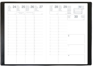 QUO VADIS EXDI Agenda classique "OLYMPE", 160 x 240 mm, 2025