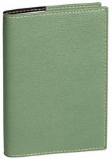 QUO VADIS Agenda "Président", 2025, 210 x 270 mm, Club sauge