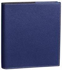 QUO VADIS Agenda "Exécutif", 160 x 160 mm, 2025, Club navy