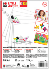 Marabu KiDS Mal- und Bastelpapier Little Artist, DIN A4