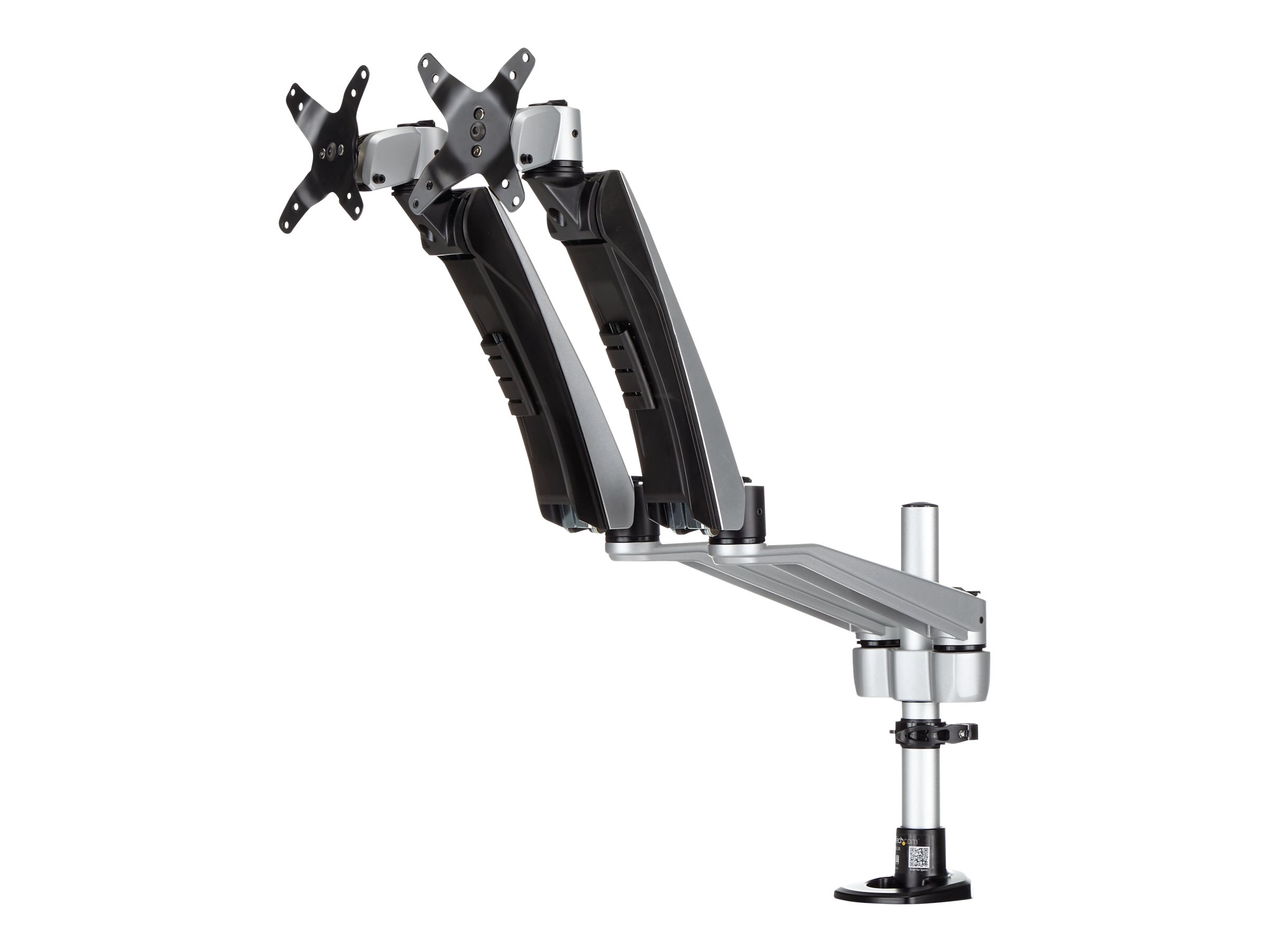 STARTECH.COM Dual-Monitorhalterung mit voll beweglichem Arm - Stapelbar - Austa