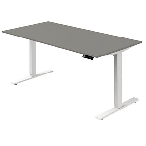 kerkmann Sitz-Steh-Schreibtisch Move 3, (B)1.600 mm, graphit