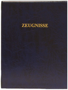 ROTH Zeugnisringbuch, Kunststoff, DIN A4, dunkelblau