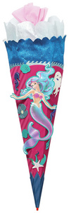 ROTH Schultüten-Bastelset "Meerjungfrau", 680 mm