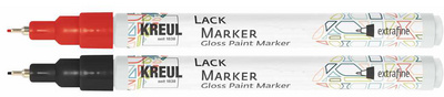 KREUL Lackmarker "Gloss Paint Marker", extrafine, schwarz