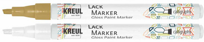KREUL Lackmarker "Gloss Paint Marker", calligraphy, gold