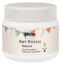 KREUL Servietten-Lack & Leim ART POTCH Nature, 150 ml