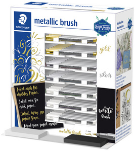 STAEDTLER Pinselstift metallic brush, 70er Display