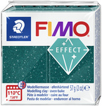FIMO EFFECT GALAXY Modelliermasse, grün, 57 g