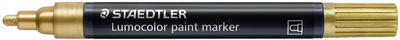 STAEDTLER Acrylmarker Lumocolor paint marker, gold STAEDTLER Acrylmarker Lumocolor paint marker, gold