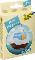 folia Mini Filz-Nähset "Filzinies", 10-teilig, Schiff
