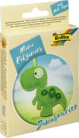 folia Mini Filz-Nähset "Filzinies", 12-teilig, Dinosaurier