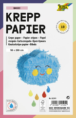 folia Krepppapier-Rollen BASIC, 500 mm x 2 m, sortiert