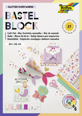 folia Bastelblock "Glitter Everywhere", 240 x 340 mm