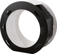 folia Rund-Laternen-Zuschnitt, Durchm.: 220 mm, schwarz